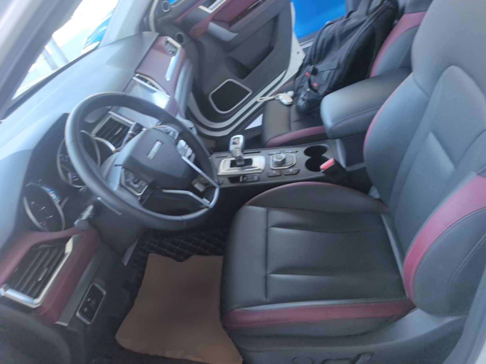 Avant de la voiture