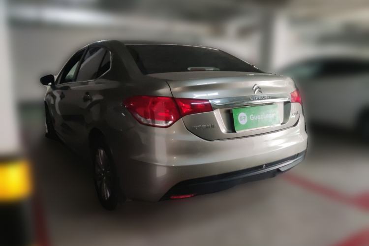 Used Citroen C4L 2013 1.6L Manual Jingxiang Edition Rear Left 45 Deg