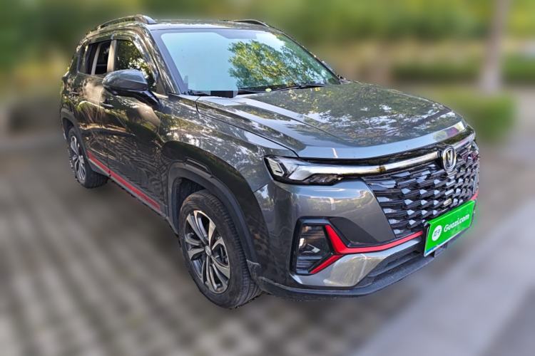 Used CHANGAN CS35PLUS 2023 Enjoy Edition 1.4T DCT Luxury Model Front Right 45 Deg