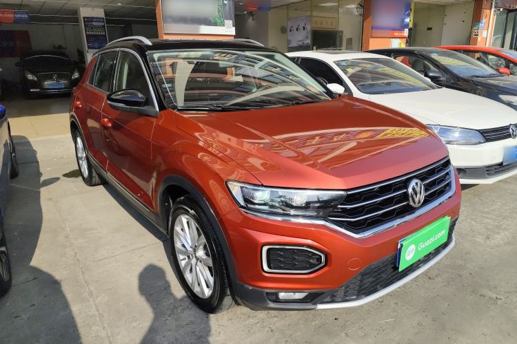 Used Volkswagen T-ROC 2018 280TSI DSG Two-Wheel Drive Advanced Version China V Emission Standard