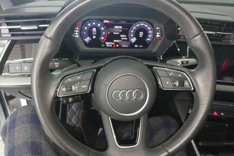 Used Audi A3 2021 A3L Limousine 35 TFSI Fashionable and Elegant Model Steering Wheel