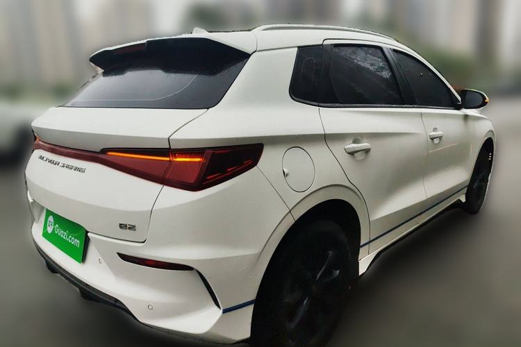 Used BYD e2 2021 Luxury Model Rear Right 45 Deg