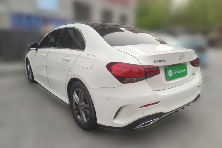 Used Mercedes-Benz A-Class 2020 Second Facelift A 180 L Sport Sedan Rear Left 45 Deg