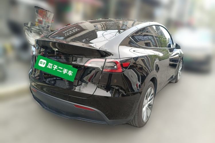 Used Tesla Model Y 2022 Revised Version Rear-Wheel Drive Rear Right 45 Deg