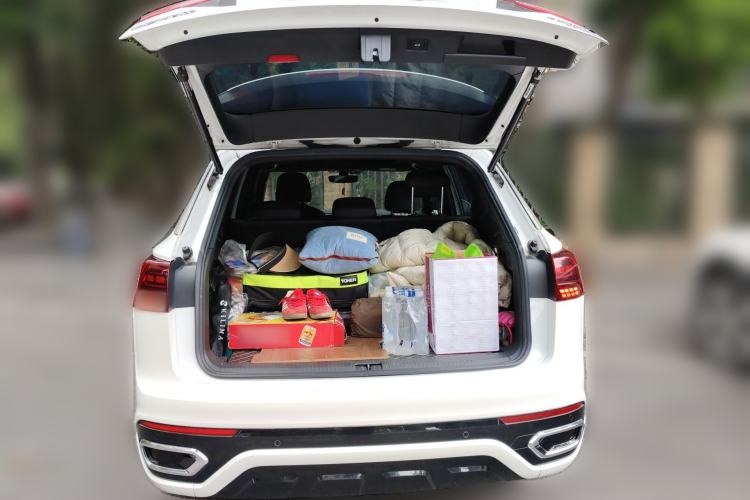 Used Volkswagen Tayron 2019 380TSI Four-Wheel Drive R-Line China VI-standard Trunk