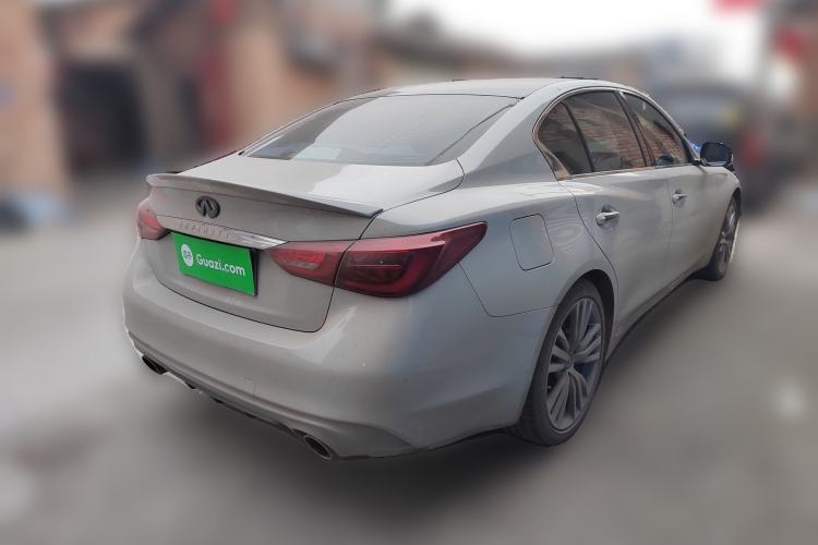 Used Infiniti Q50L 2022 2.0T Enjoyment Edition Rear Right 45 Deg