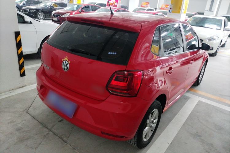 Used Volkswagen Polo 2016 1.6L Automatic Comfort Model Rear Right 45 Deg