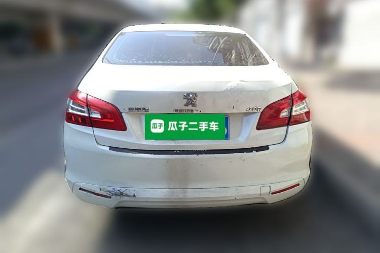 Used Peugeot 408 2018 Revised Version 1.8L Manual Leading Edition Rear