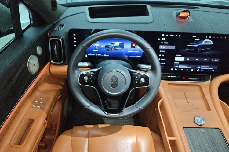 Used Hima AITO M9 2024 Range-Extended Ultra Version 42 kWh 6-Seater Model Steering Wheel