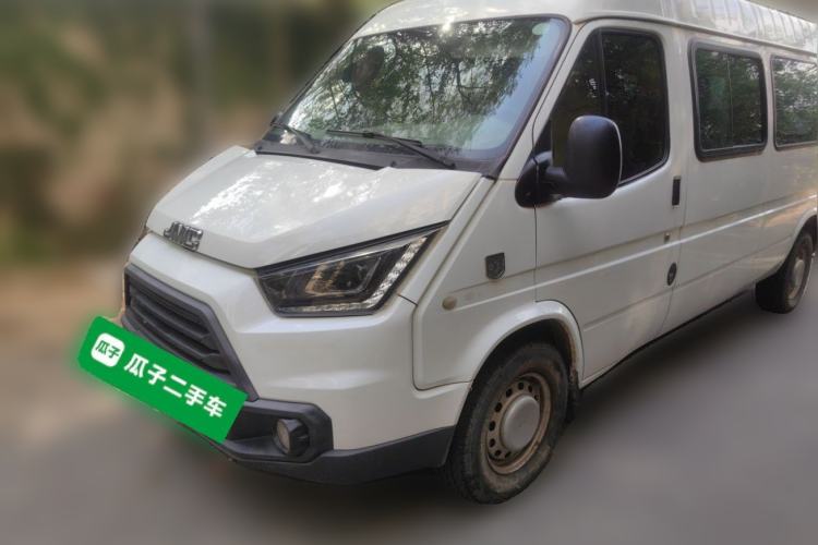 Używany JMC Transit 2017 2.8T Commercial Version Long Wheelbase Mid-Roof 6/7/8-Seater JX493 Guazi used car, China used car export, Used car for sale, Used cars, Cheapest cars for sale