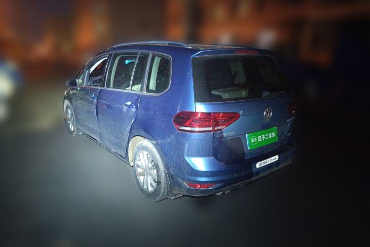 Used Volkswagen Touran 2018 Volkswagen Touran L 280TSI DSG Comfort Edition 7 Seats China V Emission Standard Rear Left 45 Deg