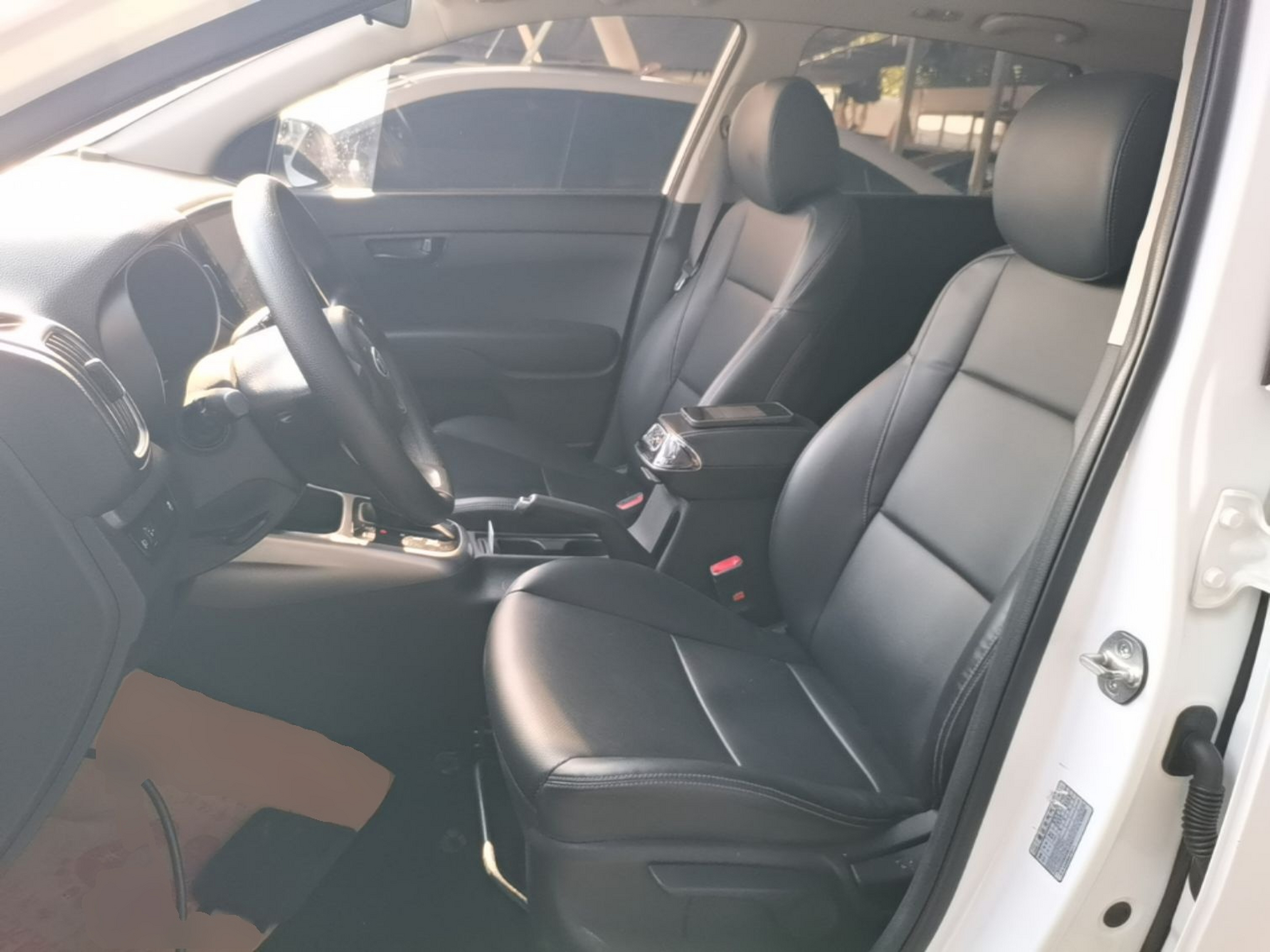 Avant de la voiture