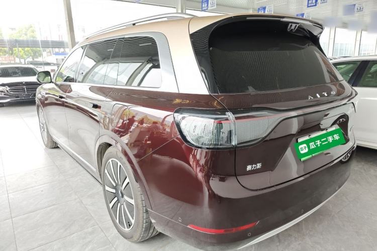 Used Hima AITO M9 2025 Extended-Range Ultra Version 52 kWh 6-Seater Rear Left 45 Deg