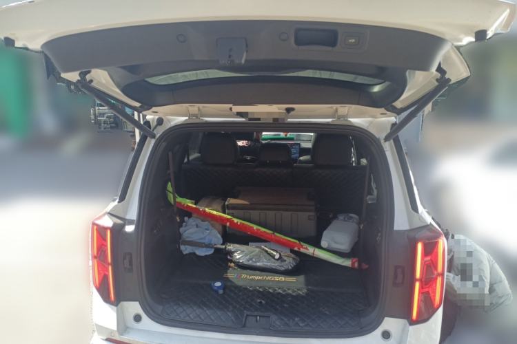 Used GAC Trumpchi GS8 2022 Double-Energy Series 2.0TM Four-Wheel Drive Premium Edition (7 Seats) Trunk