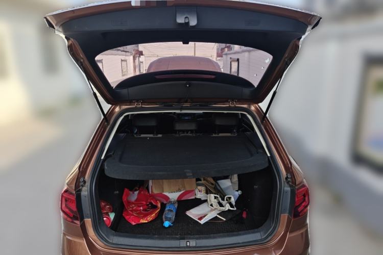 Used Volkswagen C-TREK 2017 1.6L Automatic Comfort Model Trunk