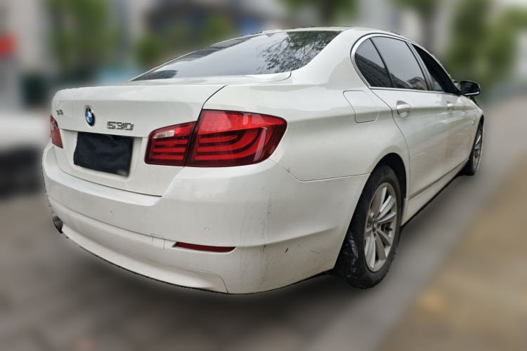 Used BMW 5 Series 2012 520Li Elegant Edition Rear Right 45 Deg