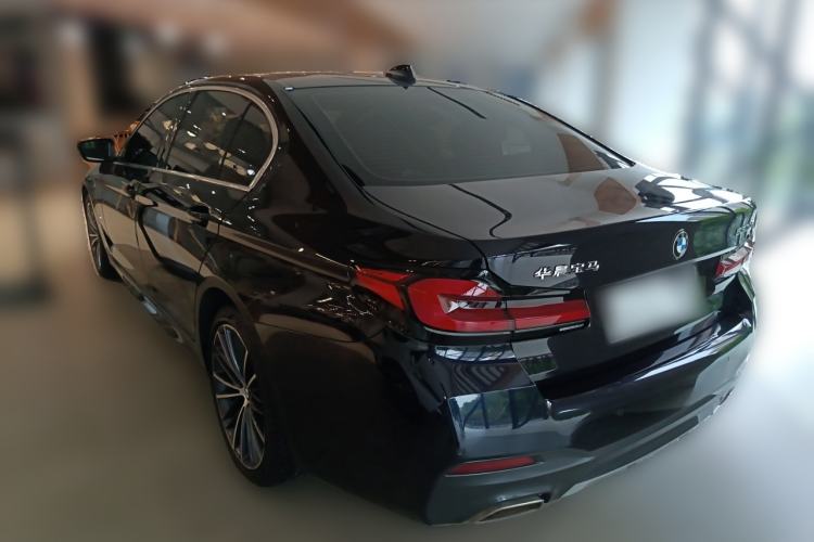Used BMW 5 Series 2022 530Li Leading Model M Sport Package Rear Left 45 Deg