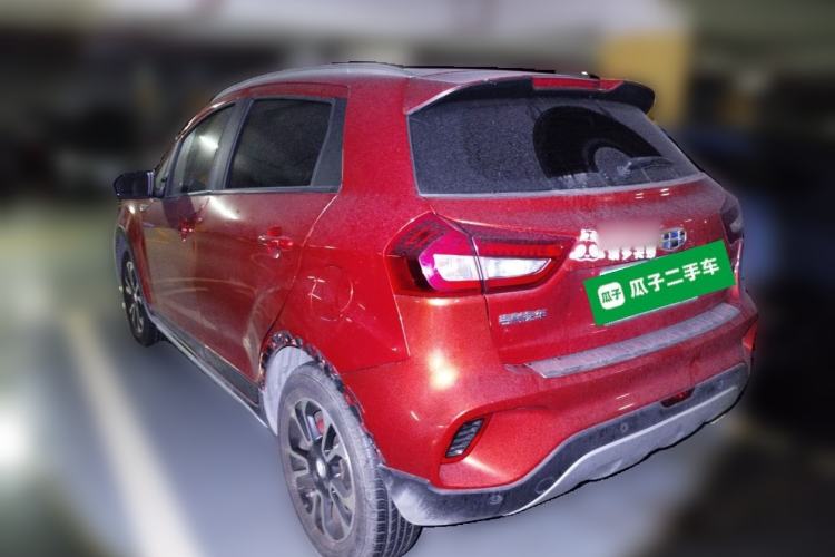 Used Geely Auto Vision X3 2017 1.5L Automatic Luxury Model Rear Left 45 Deg