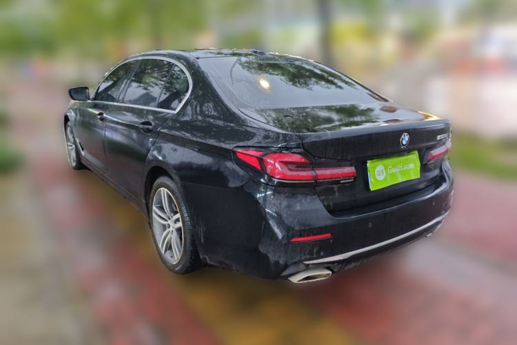 Used BMW 5 Series 2023 530Li Leading Edition Luxury Package Rear Left 45 Deg