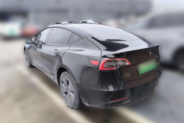 Used Tesla Model 3 2022 Rear-Wheel-Drive Version Rear Left 45 Deg