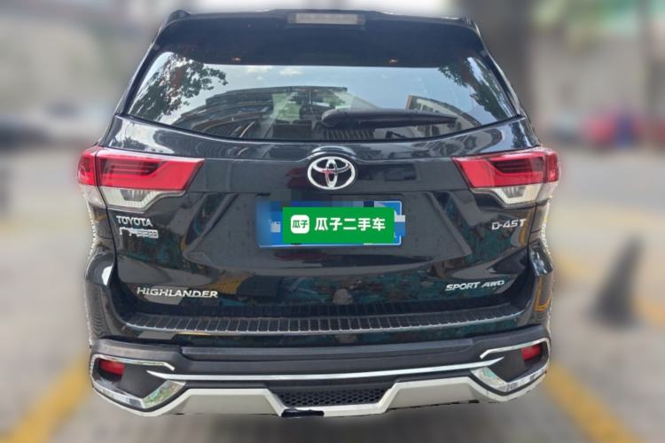 Used Toyota Highlander 2018 2.0T Four-Wheel Drive Luxury Edition 7 Seats China V Emission Standard

