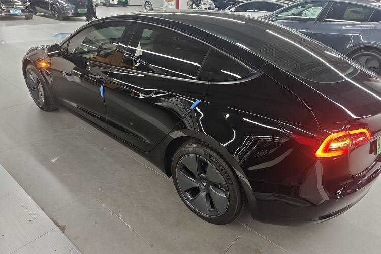 Used Tesla Model 3 2022 Rear-Wheel-Drive Version Rear Left 45 Deg