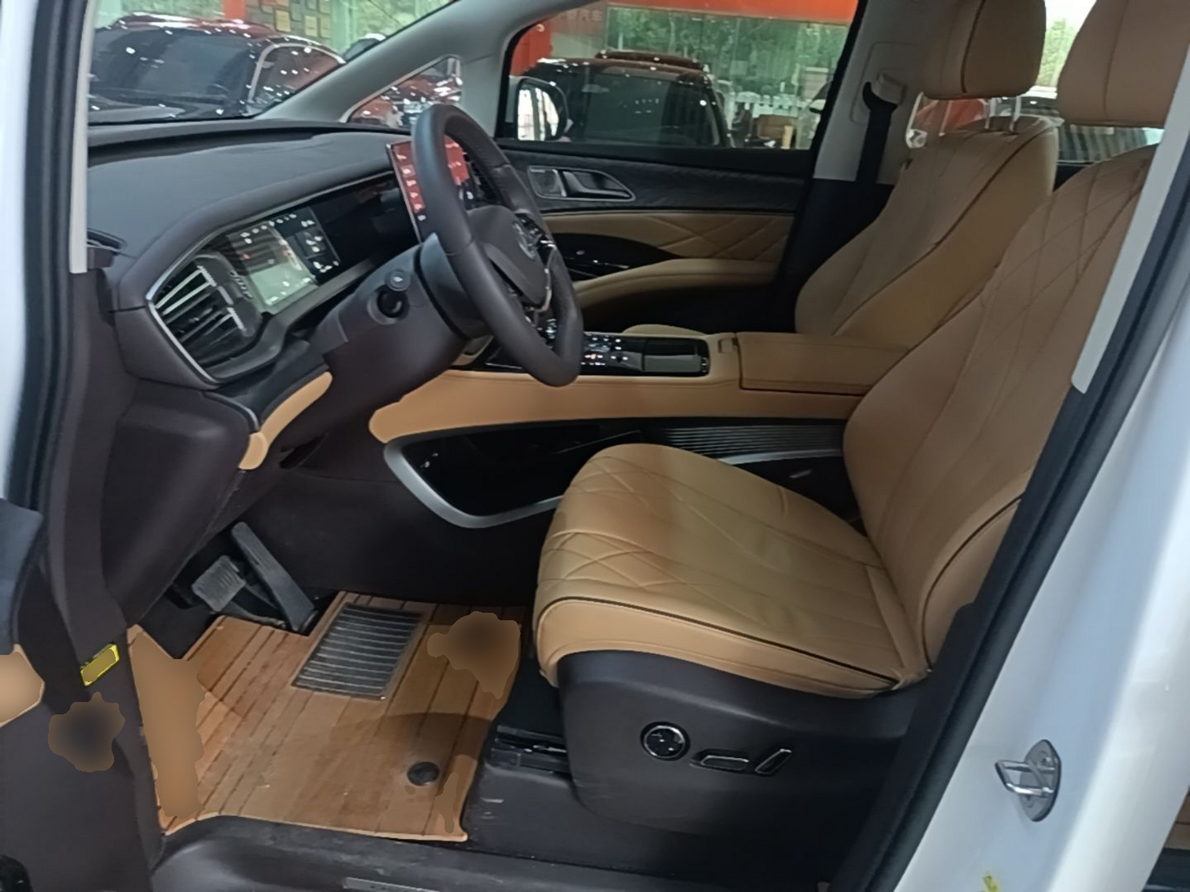 Avant de la voiture