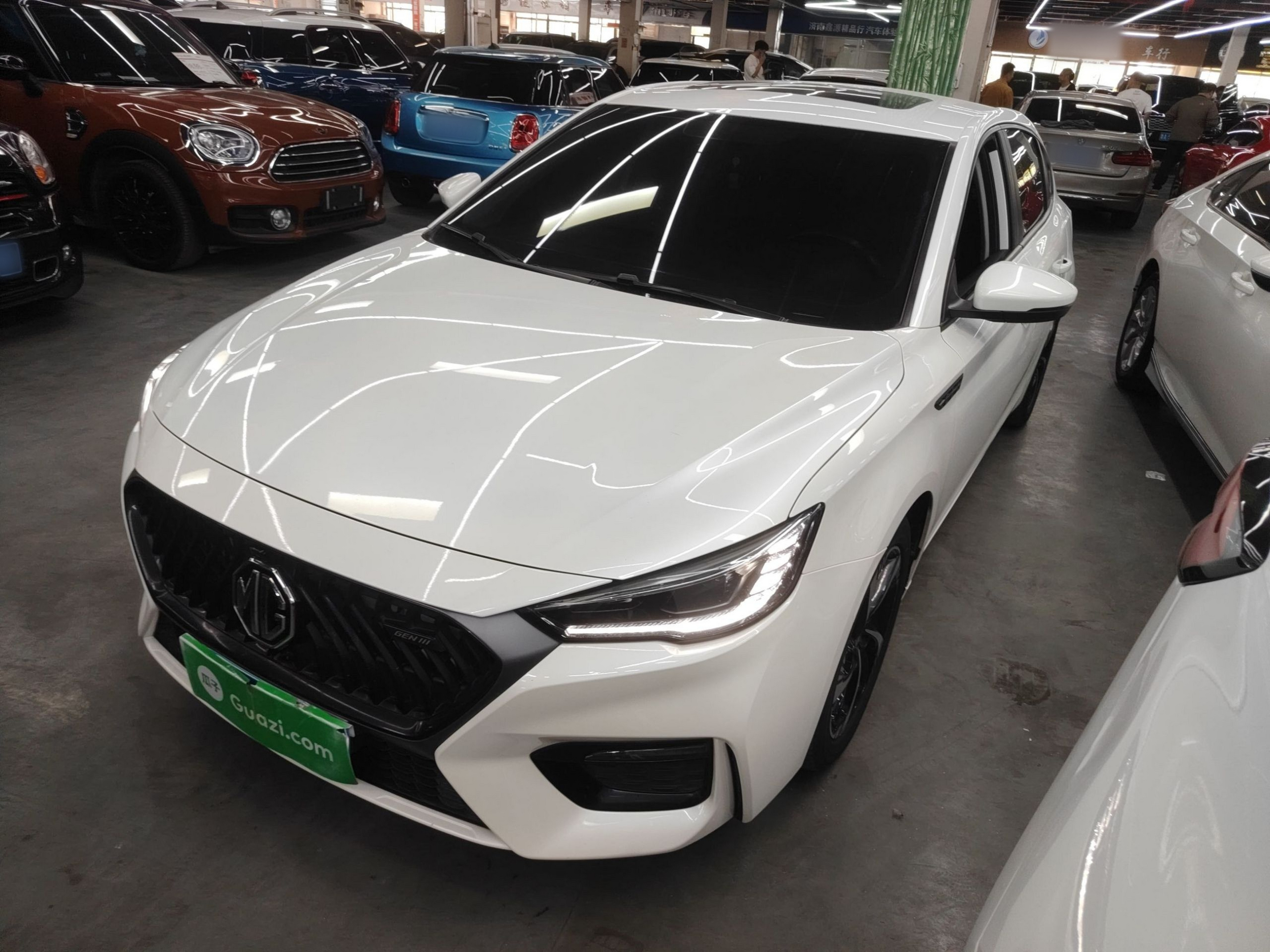 Parte inferior delantera