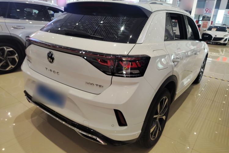 Used Volkswagen T-ROC 2024 300TSI DSG Two-Wheel-Drive Chen Guang Edition Rear Right 45 Deg