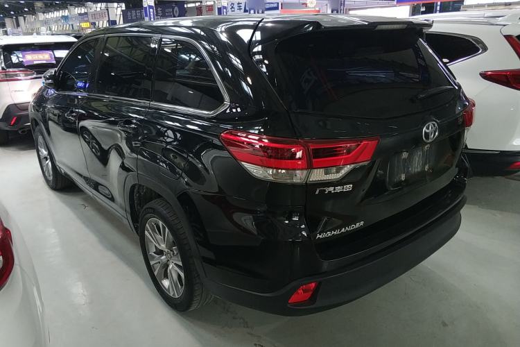Used Toyota Highlander 2021 2.0T Four-Wheel Drive Elite Edition 7-Seater Rear Left 45 Deg