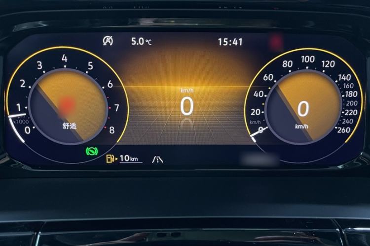 Used Volkswagen Teramont 2021 380TSI Four-Wheel Drive Prestige Luxury Edition Instrument Cluster