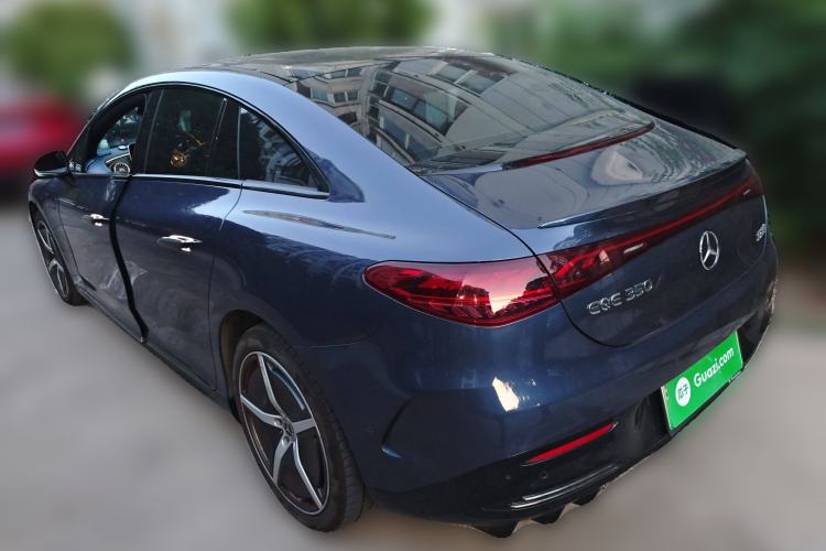 Used Mercedes-Benz EQE 2022 350 First Edition Special Version Rear Left 45 Deg