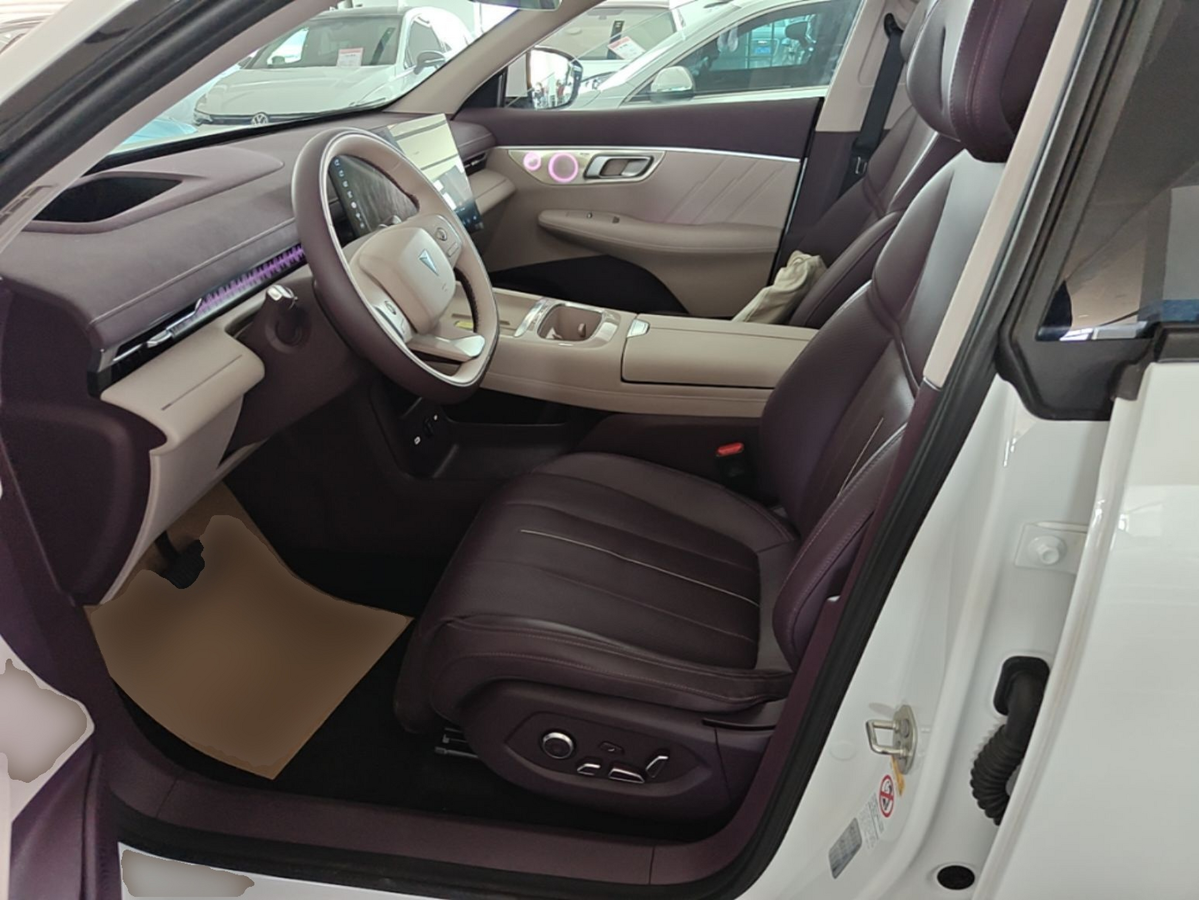 Avant de la voiture