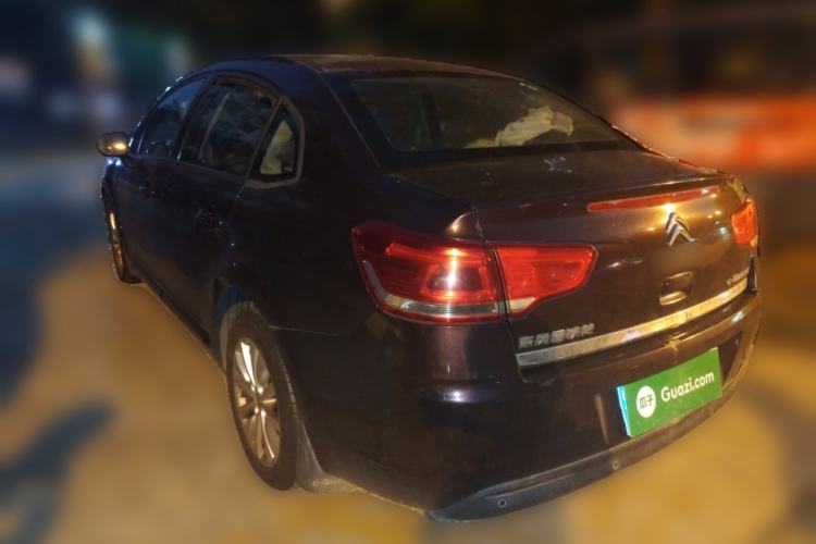 Used Citroen C-Quatre 2012 Sedan 1.6L Automatic Prestige Model Rear Left 45 Deg