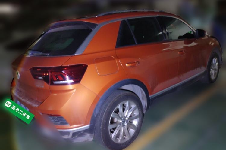 Used Volkswagen T-ROC 2018 230TSI DSG Two-Wheel Drive Advanced Version China V Standard Rear Right 45 Deg