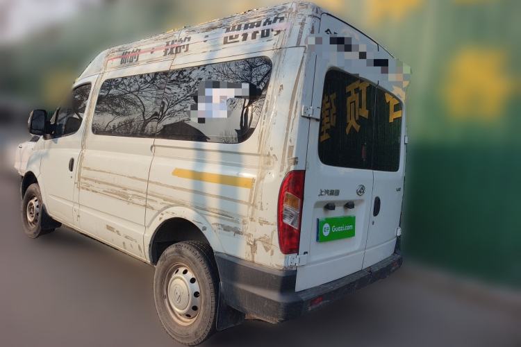 Used SAIC MAXUS Xintu V80 2019 2.5T Classic Edition 6-Speed Manual – Aoyuntong Modified Version Short Wheelbase Mid-Height Roof 5/6 Seats Rear Left 45 Deg