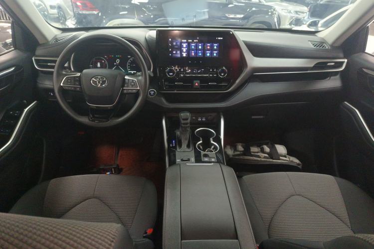 Used Toyota Highlander 2024 2.5L Smart Electric Hybrid Dual-Motor Two-Wheel-Drive Elite Edition 5 Seats Center Console
