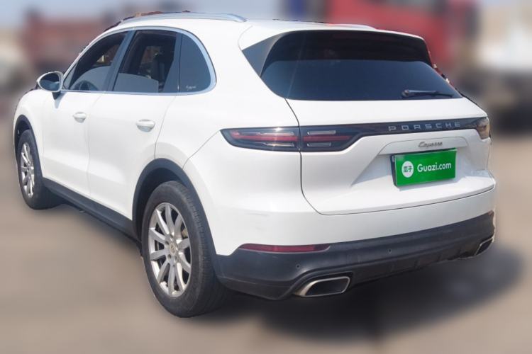 Used Porsche Cayenne 2018 Cayenne 3.0T Rear Left 45 Deg