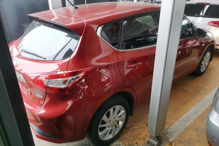 Used Nissan Tiida 2016 1.6L CVT Cool Dynamic Edition Rear Right 45 Deg