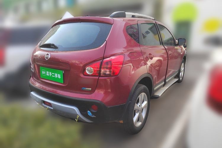 Used Nissan Qashqai 2011 2.0 XV Lea CVT 2WD Rear Right 45 Deg