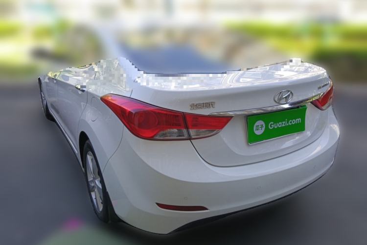 Used Hyundai Elantra (5th Generation / Langdong) 2012 1.6L Automatic Leading Model Rear Left 45 Deg