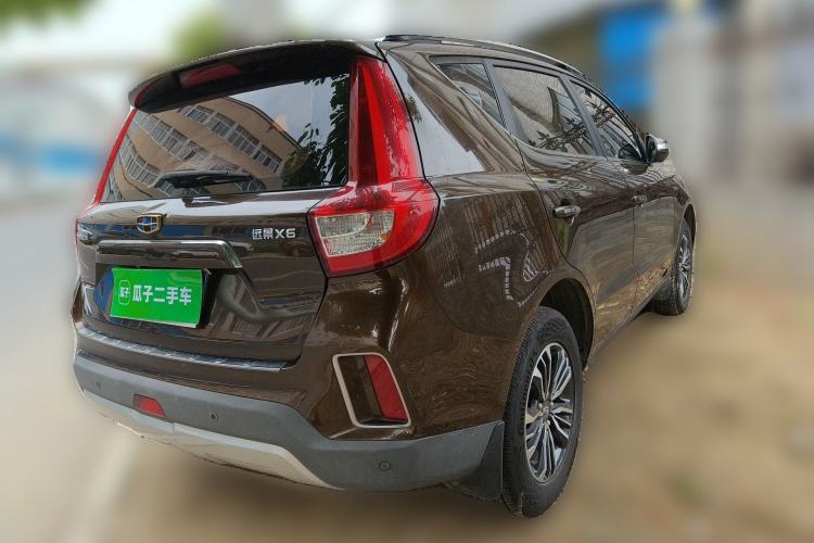Used Geely Auto Vision X6 2016 1.3T CVT Flagship Model Rear Right 45 Deg