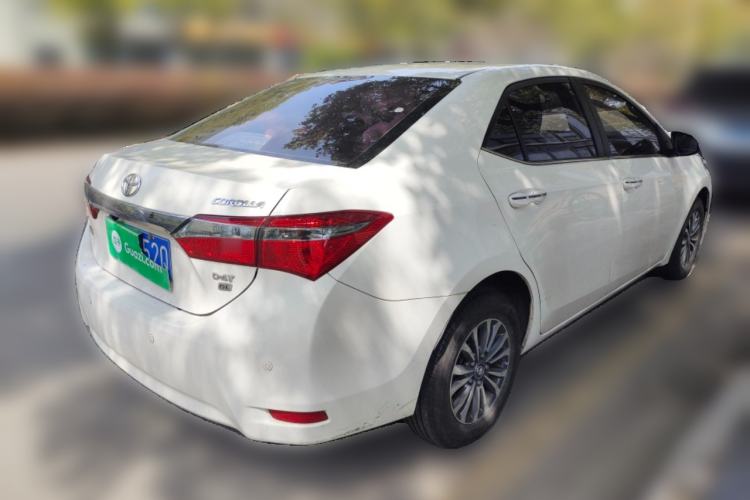Used Toyota Corolla 2017 Revised Version 1.2T S-CVT GL Rear Right 45 Deg