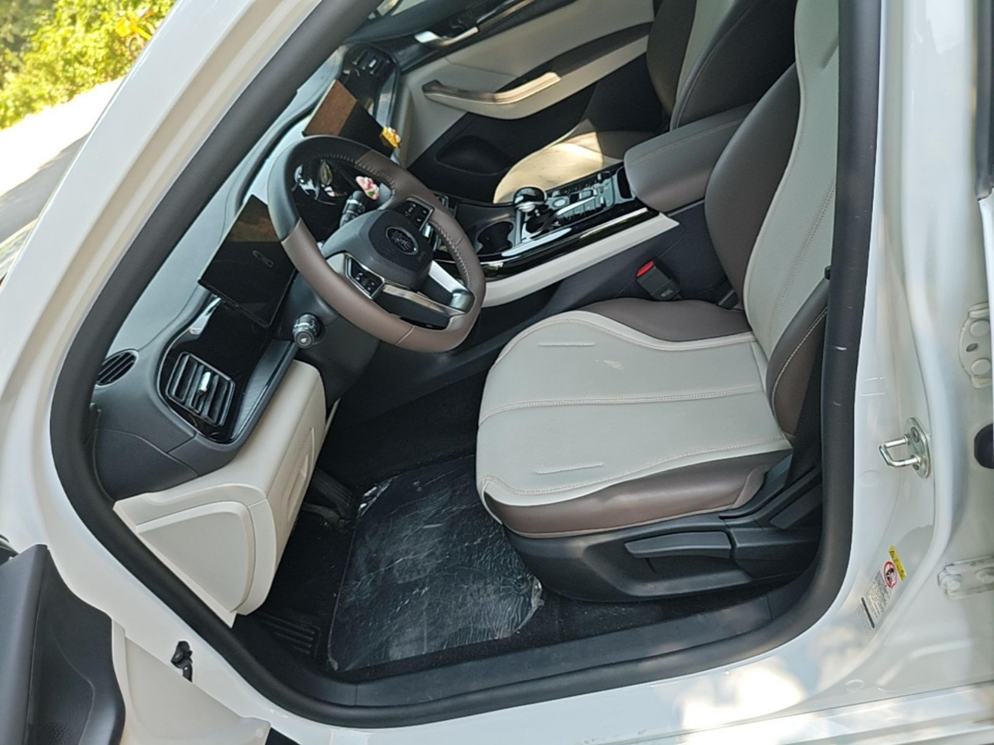 Avant de la voiture