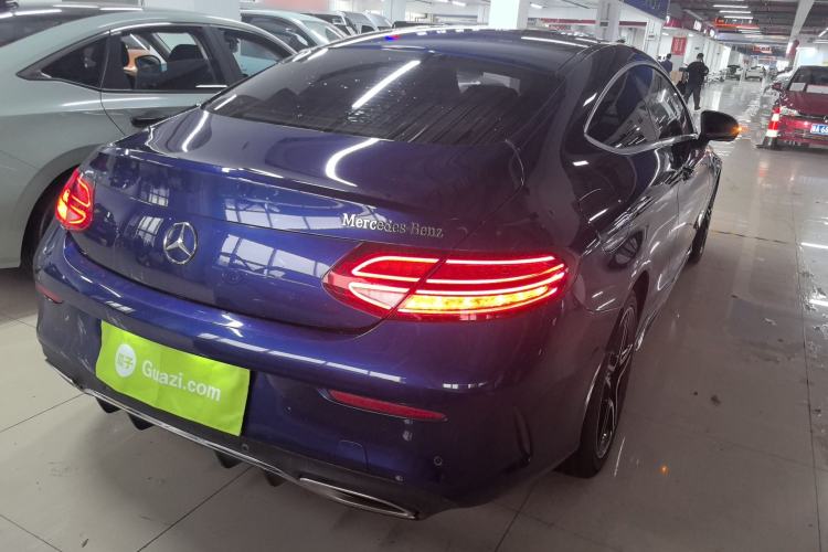 Used Mercedes-Benz C-Class 2020 C 260 Coupe Rear Right 45 Deg