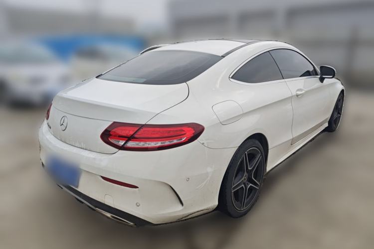 Used Mercedes-Benz C-Class 2021 C 260 Coupe Rear Right 45 Deg