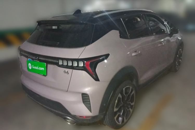 Used Lynk & Co 06 2021 1.5T Shero Pink Special Edition Rear Right 45 Deg