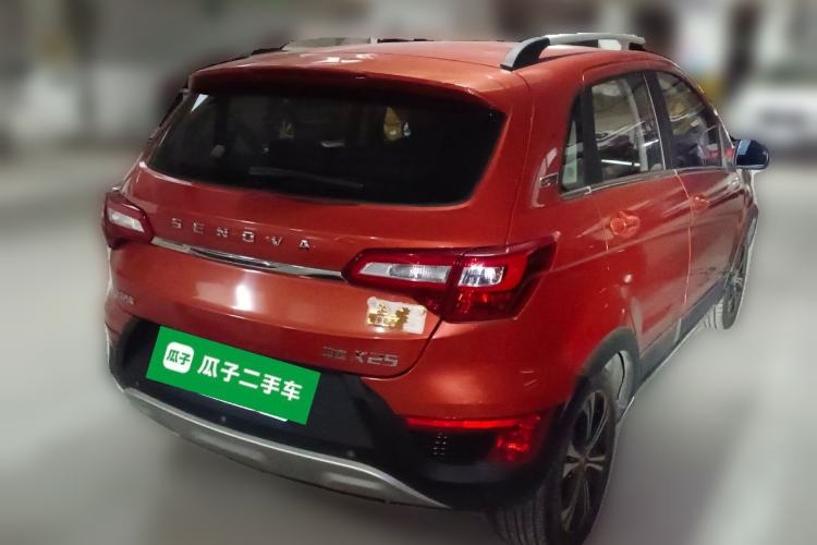 Used BAIC Senova X25 2015 1.5L Manual Elite Edition Rear Right 45 Deg