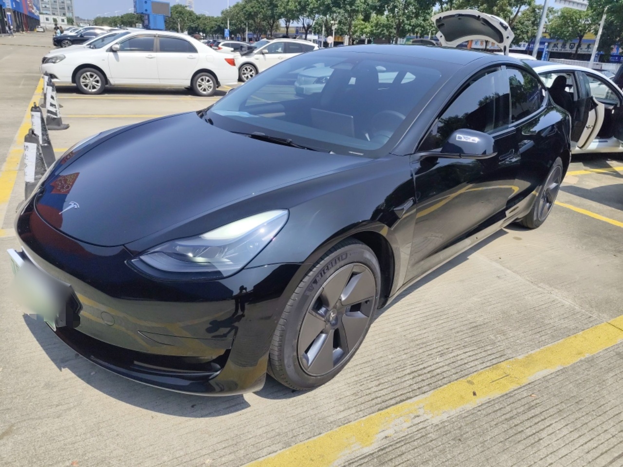 Parte inferior delantera