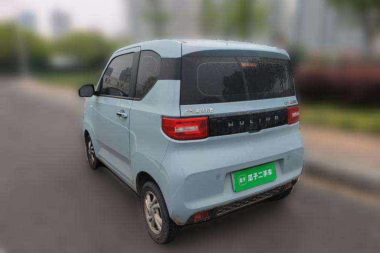 Used Wuling Hongguang MINIEV 2021 Macaron Fashion Edition Lithium-Ion Battery Rear Left 45 Deg